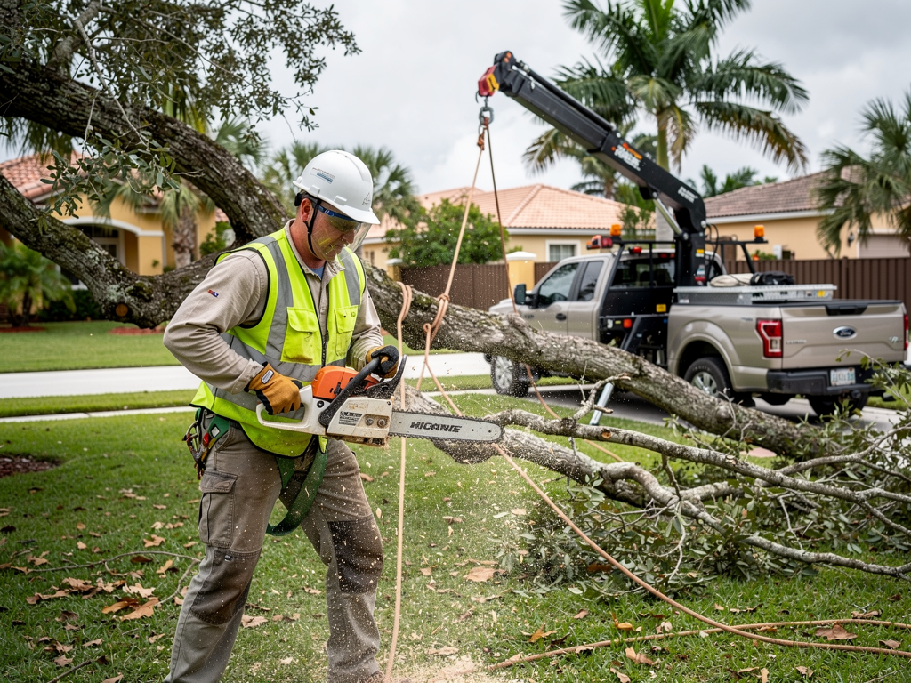 Storm Damage Tree Removal